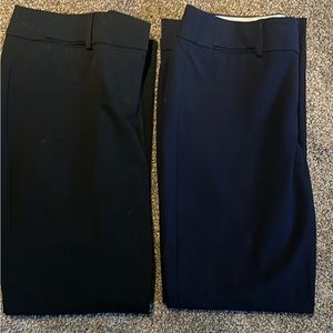 Loft Trouser Pants. Julie fit. 2 pairs. Size 10 Short.